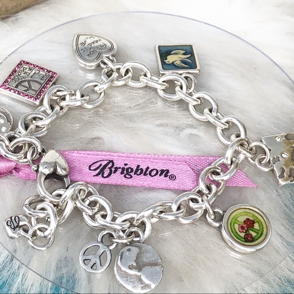 Brighton World "Peace Charming" Crystal Bracelet - Picture 4 of 7
